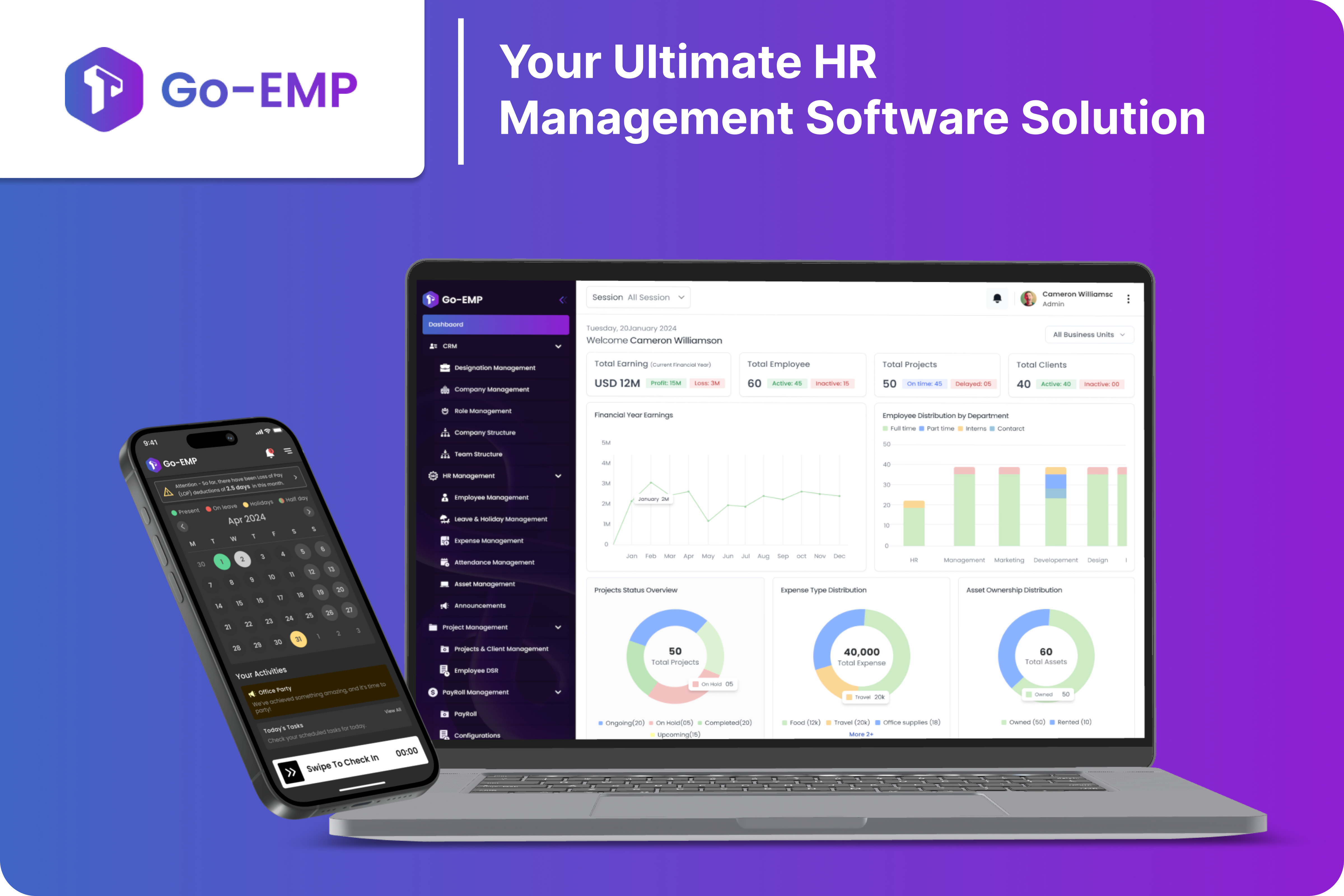 GO-EMP: Your Ultimate Employee Management Software